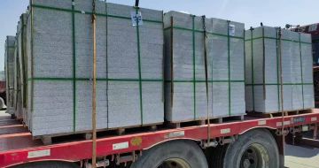 百色芝麻白花岗岩出货日常地铺石