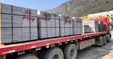 百色 芝麻灰地铺石出货日常