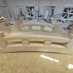 百色 芝麻灰花岗岩异形加工-拱桥，石桥