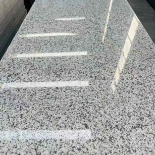 百色 白麻花岗岩光面毛板