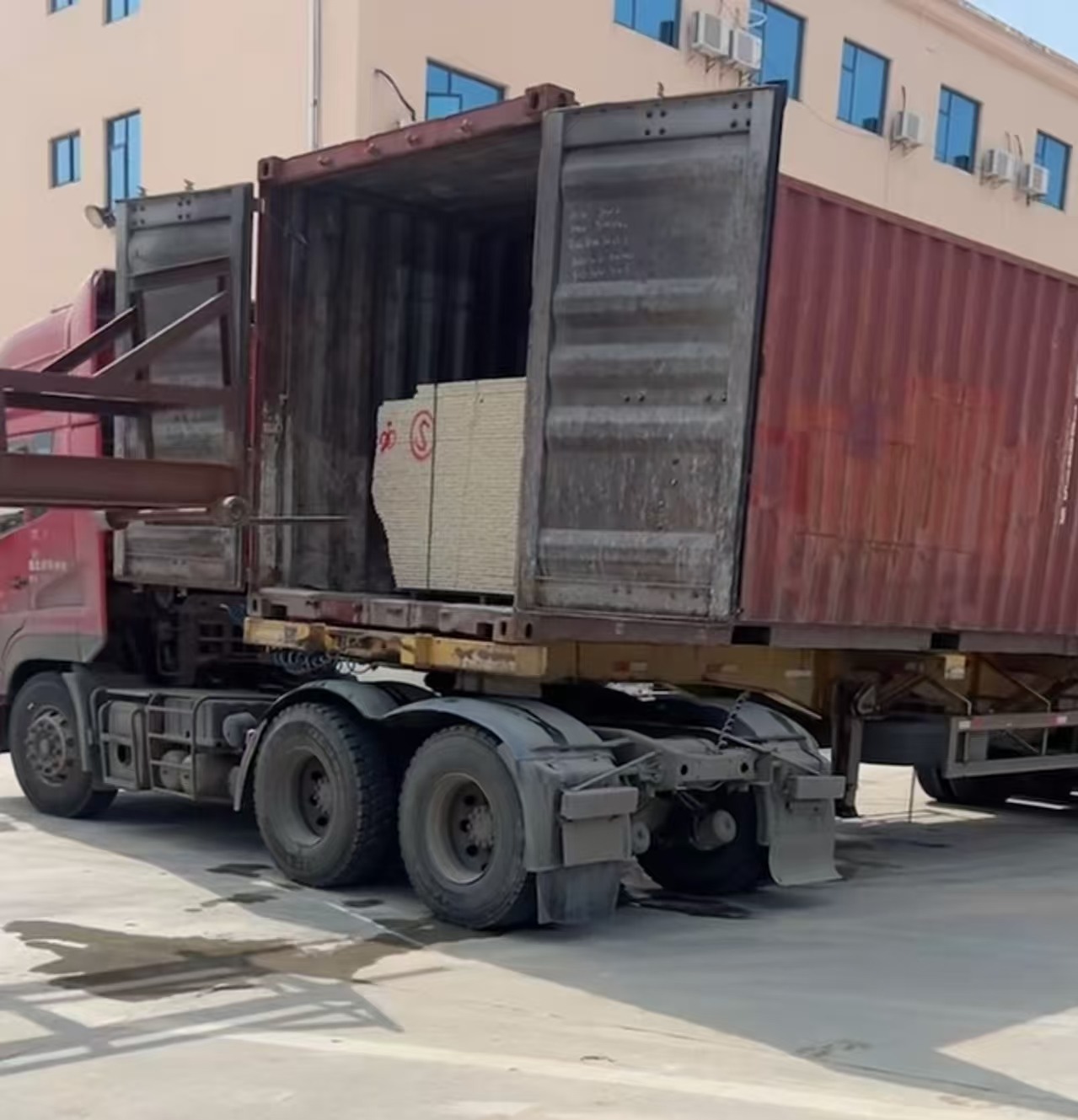 百色 黄金麻荔枝面毛板