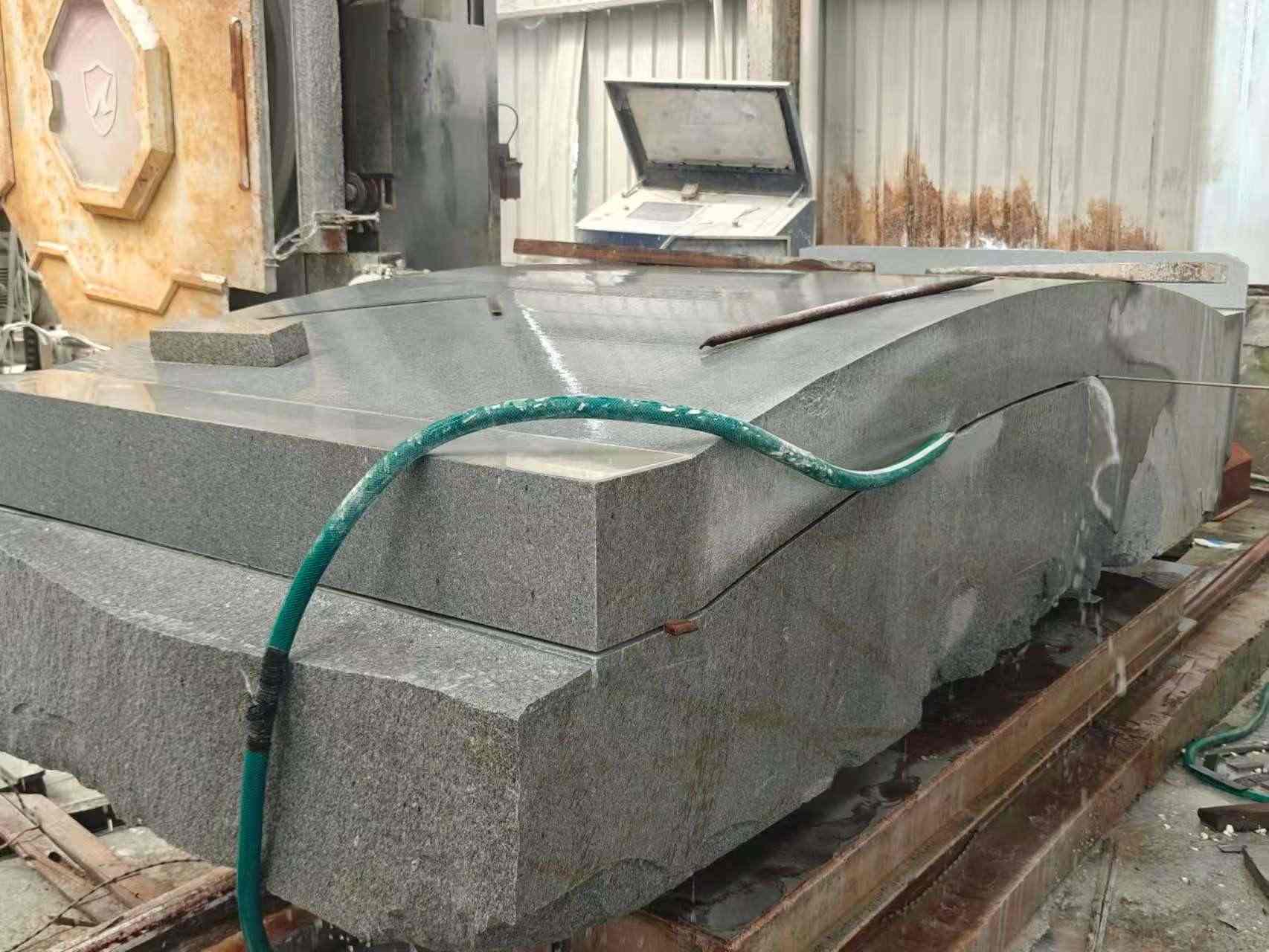 百色 芝麻灰异型加工-拱桥