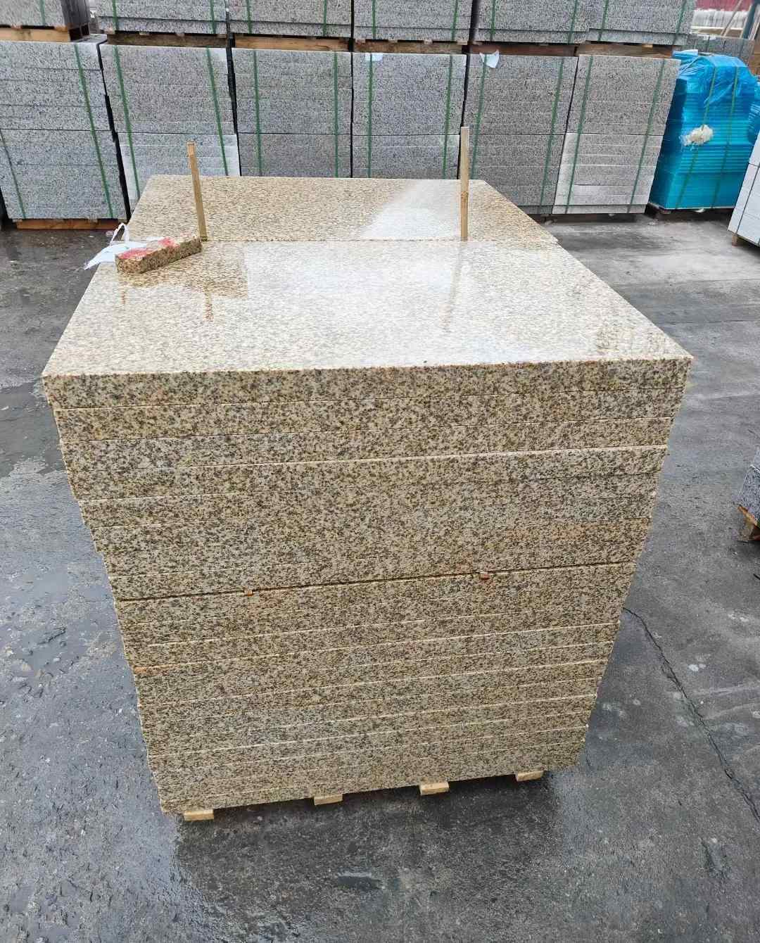 百色 湖北黄金麻花岗岩石材荔枝面外墙石材