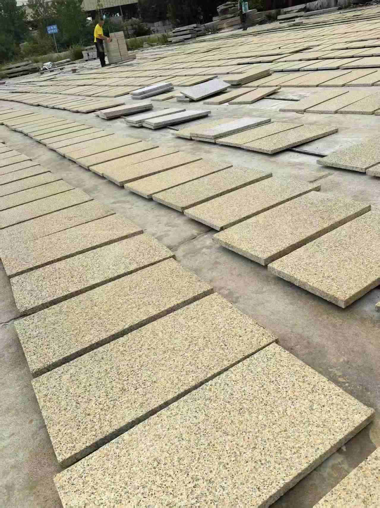 百色 黄金麻荔枝地铺石面排板