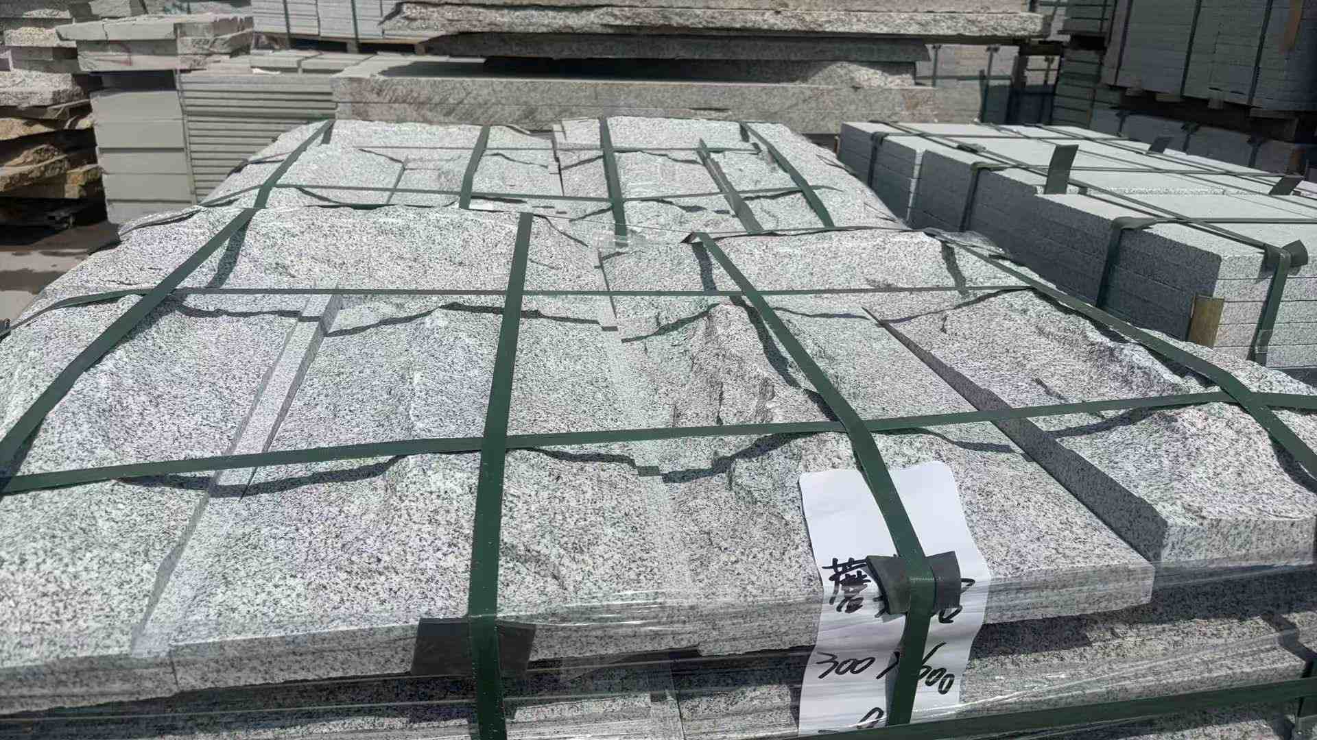 百色 芝麻白蘑菇石成品