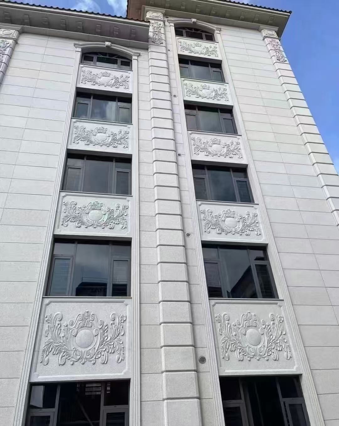 百色 白麻荔枝面花岗岩别墅外墙干挂